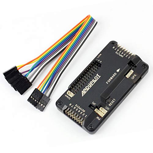 QWinOut SELBERMACHEN RC-Drohne Quadrokopter X4M360L Rahmen Kit: GPS + APM 2.8 Flugkontrolle + Bürstenloser Motor + Bürstenloses ESC + Lipo Akku - 8