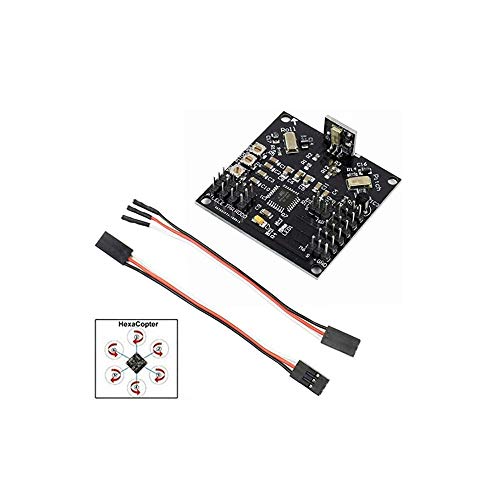 QWinOut F550 Flugzeugzelle RC-Hexacopter Drohne SELBERMACHEN PNF Demontage Combo Set (Keine Batterie und Fernbedienung) mit Kkmulticopter Flight Control Board (DIY Drone Kit für Anfänger) - 3