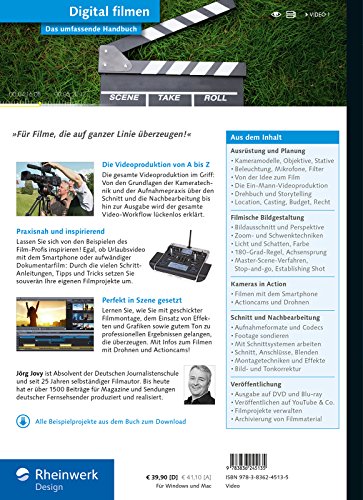 Digital filmen: Das umfassende Handbuch: Filme planen, aufnehmen, bearbeiten und präsentieren - 2