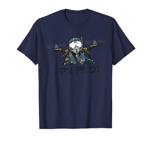 FPV Drone Racing Hobby Quadrocopter Tiny Whoop T Shirt